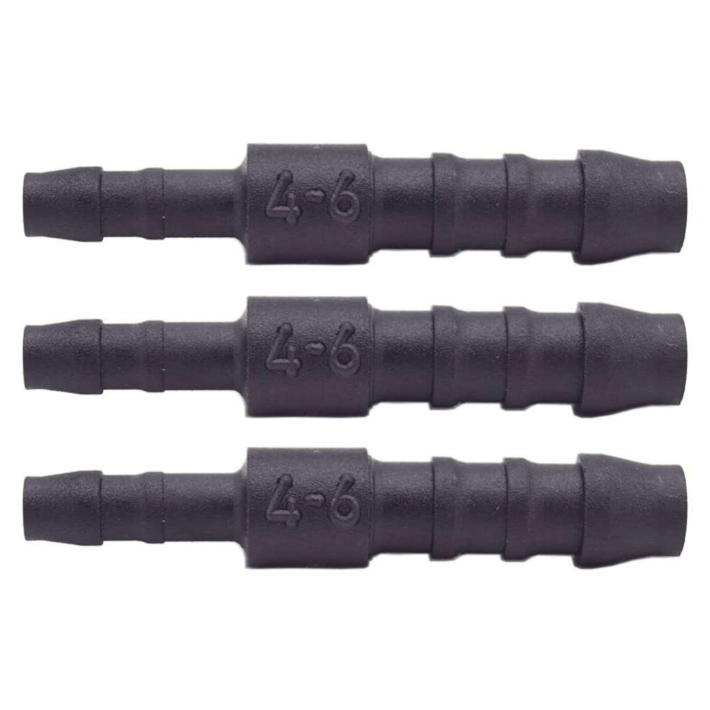 3 x YOU.S Original Schlauchverbinder Zwischenstück RGV Ø 6mm 4mm - Gerade Form - Reduzierer 3 x YOU.S Original Schlauchverbinder Zwischenstück RGV Ø 6mm 4mm - Gerade Form - Reduzierer von You.S