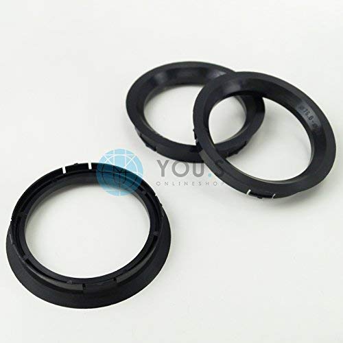 3 x ZENTRIERRINGE DISTANZRING für ALUFELGEN Z29 76,0-63,4 mm Alutec Anzio Rial von You.S