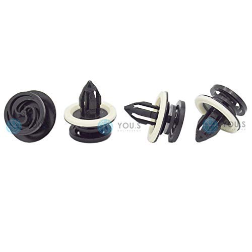 30 x YOU.S Original Innenverkleidung Befestigung Clips Loch Ø 10 mm - 8E0868243 von You.S