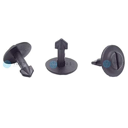 30 x YOU.S Original Motorschutz Befestigung Clips Kopf Ø 24 mm - 4A0 805 121 von You.S