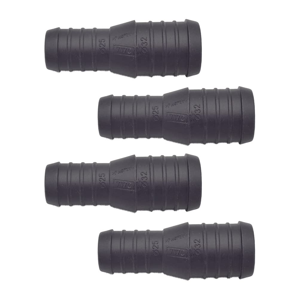 4 x YOU.S Original Schlauchverbinder Leitung Zwischenstück Ø 32x25 mm - Gerade Form von You.S