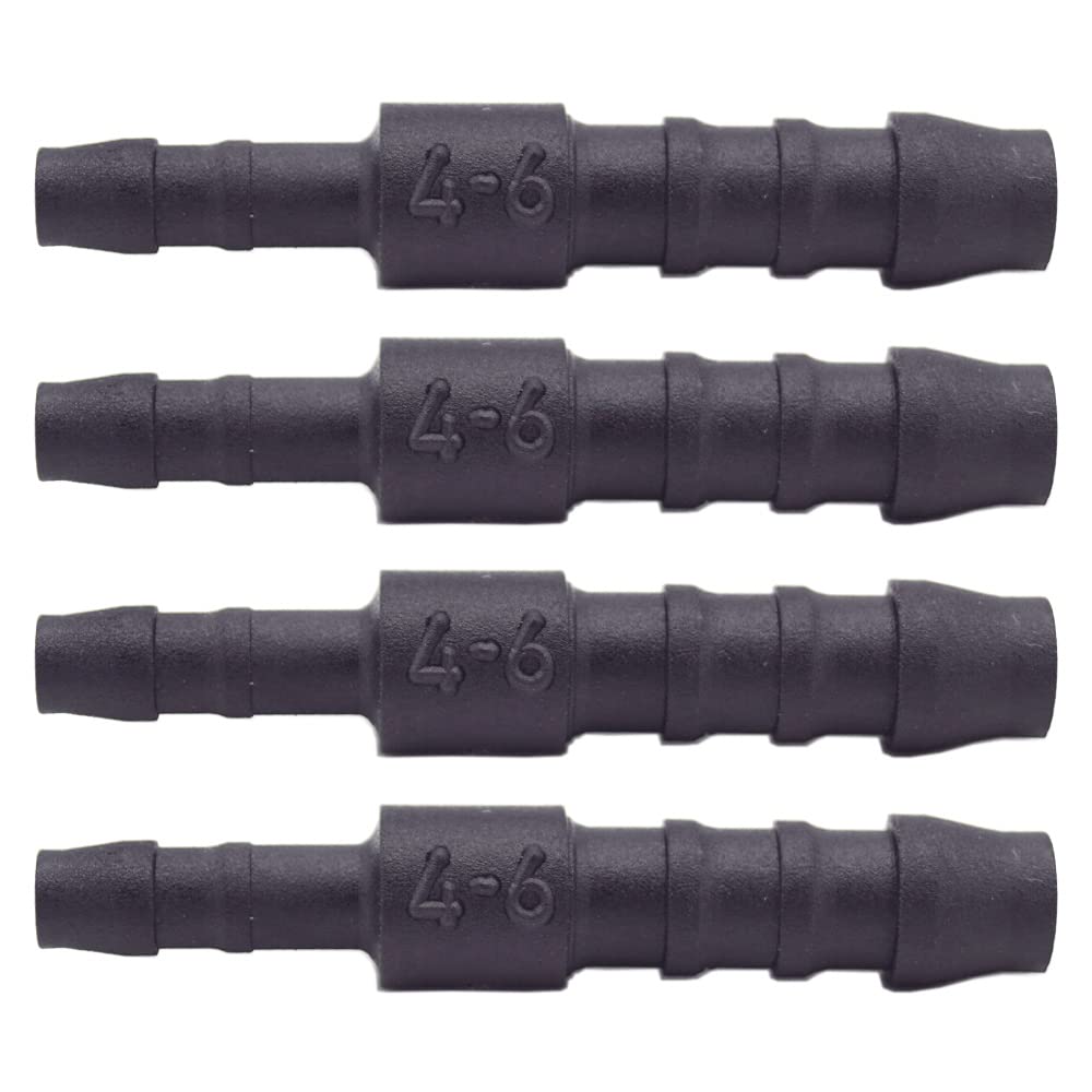 4 x YOU.S Original Schlauchverbinder Zwischenstück RGV Ø 6mm 4mm - Gerade Form - Reduzierer 4 x YOU.S Original Schlauchverbinder Zwischenstück RGV Ø 6mm 4mm - Gerade Form - Reduzierer von You.S