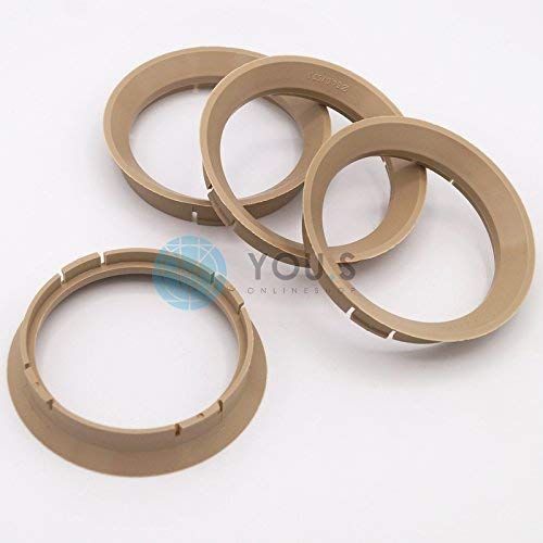 4 x ZENTRIERRINGE DISTANZRING für ALUFELGEN R05 64,0-57,1 mm Alloytec, ASA, ICW, RH Alurad, Smoor, X-Tra Wheels von You.S