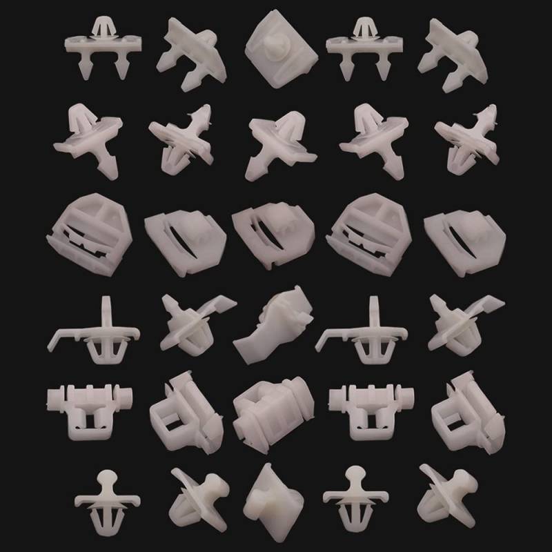 60-teilig YOU.S Seitenleisten Zierleisten Befestigungsclips Clips Set - A0019885181 von You.S