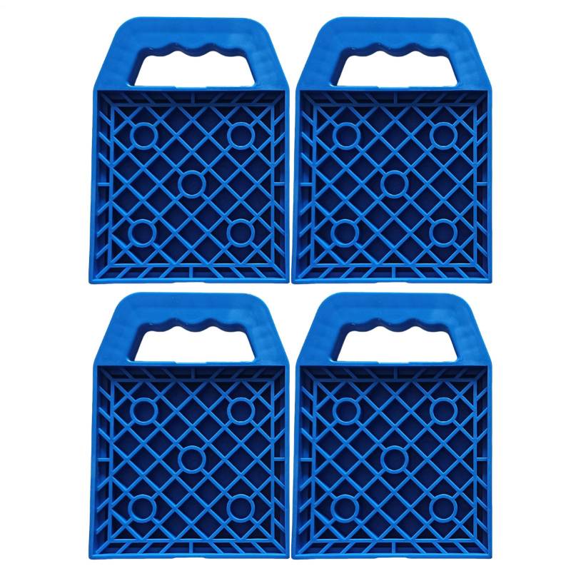 RV Jack Pads | Auto Jack Pad Set Von 4 | Anti-Rutsch-Multi-Winkel-RV-RV-Stützausrüstung Für Parkstraße Beach Pool Motorrad Caravan Picknick von Youding
