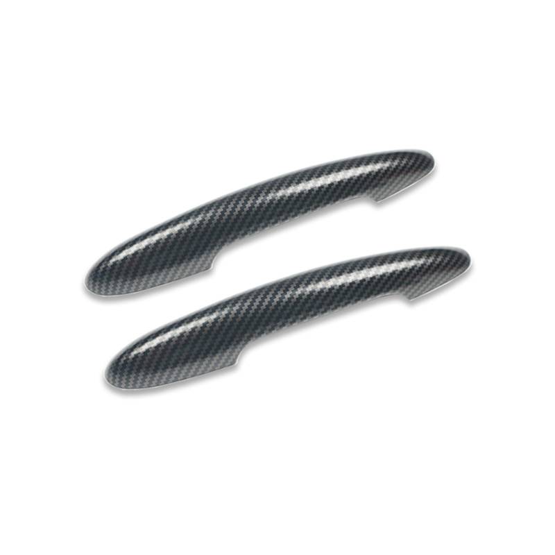 Kompatibel Mit Mini Für Cooper F56 2014 2015 2016 2017 2018 2019 2020 2021 2022 2023 Autoaußenseite Autoaußentürgriff-Dekorationsschale Außentürgriffabdeckung(Carbon Fiber Pattern) von Youmero