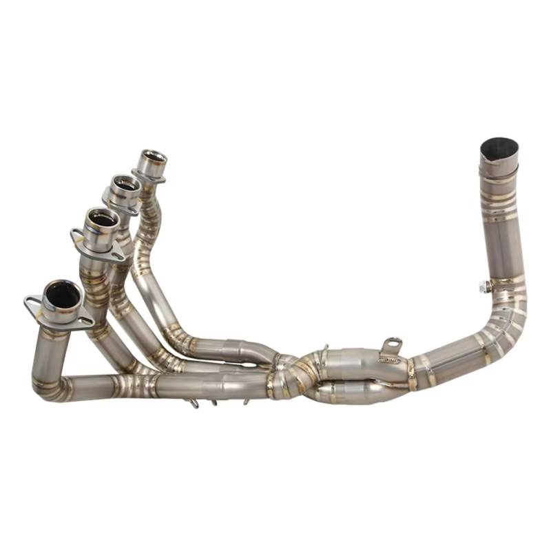 Motorrad Auspuffrohr Für CBR600RR F5 2013-2023 Motorradauspuff Für Fluchtsystem Vorderes Verbindungsrohr Für Verbindungsschalldämpfer Motorradauspuffverbindung Verbindungsrohr von Youmero