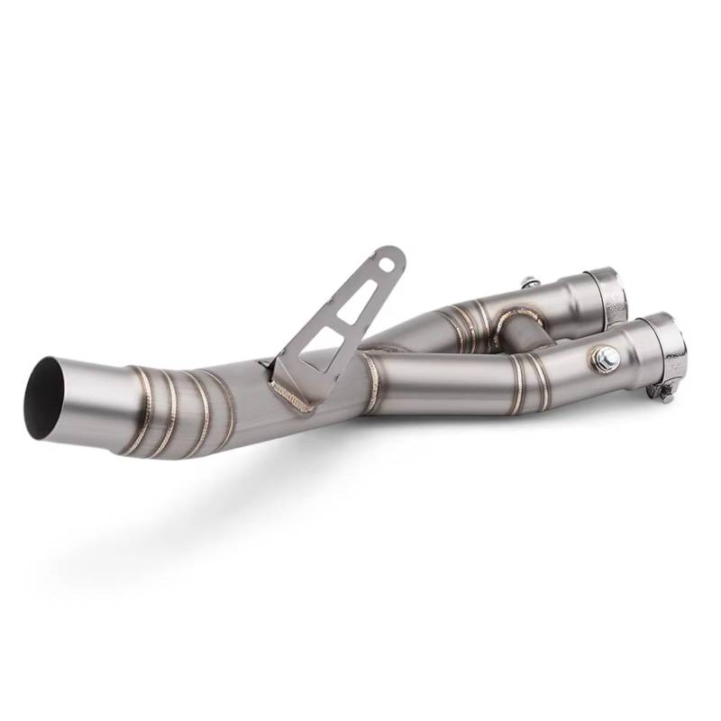 Motorrad Auspuffrohr Kompatibel Mit Yamaha Für YZF-R1 2015–2022 Für MT10 2015–2021 Motorradauspuff Fluchtsystem Für Connect Muffler Middle Pipe von Youmero