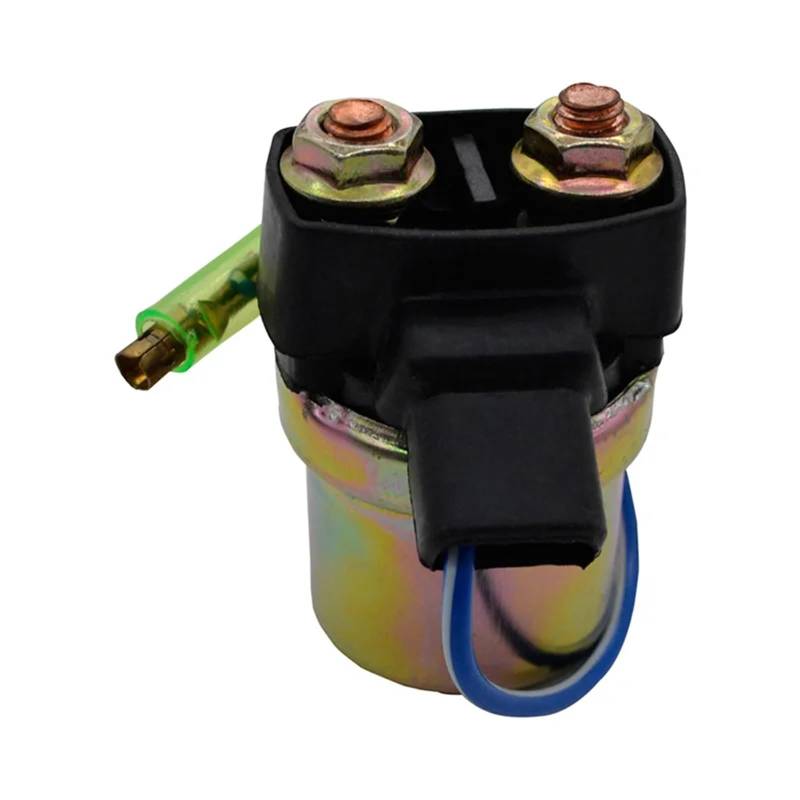 Youmero Kompatibel Mit FJ1100 Für XV700 Für Virago 700 1984–1985. Motorrad-Elektrostarter-Magnetventil Für Relais Ohne Kappenersatz Motorrad Starterrelais von Youmero