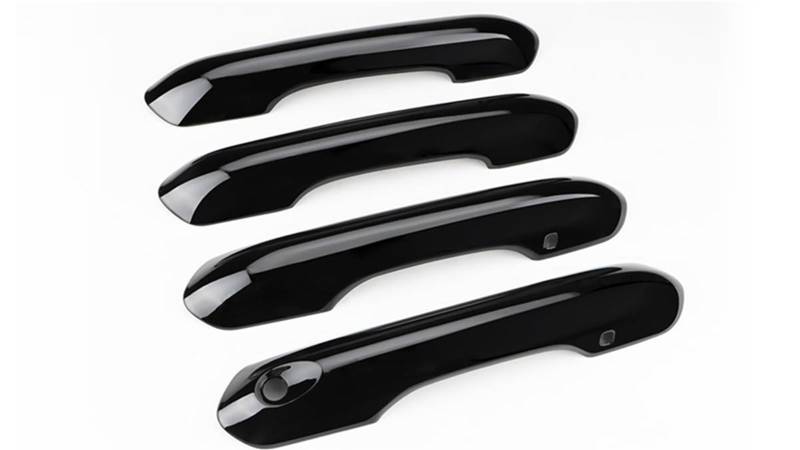 Youmero Kompatibel Mit Ford Für Explorer 2020 2021 2022 2023 Autotürgriffabdeckung Autozubehör Auto Außentürgriff Dekorationsschale Außentürgriffabdeckung(Black) von Youmero