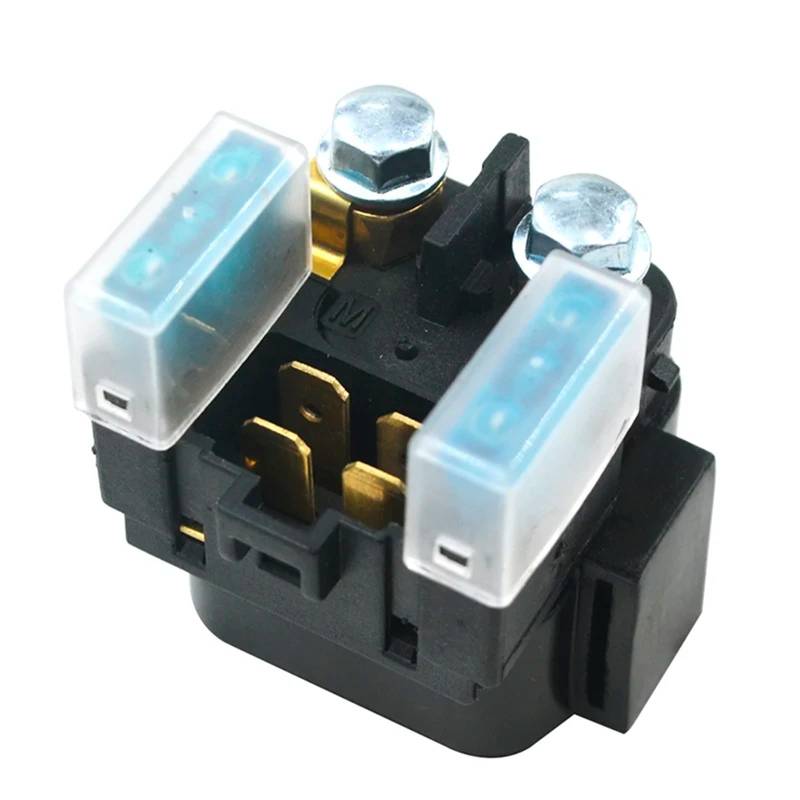 Youmero Kompatibel Mit TRI-Moto 225 Für YTM225 1983–1986. Anlasser Für Relais-Solenoid-Ersatzteile. Startermotor Für Relais-Solenoid Motorrad Starterrelais von Youmero