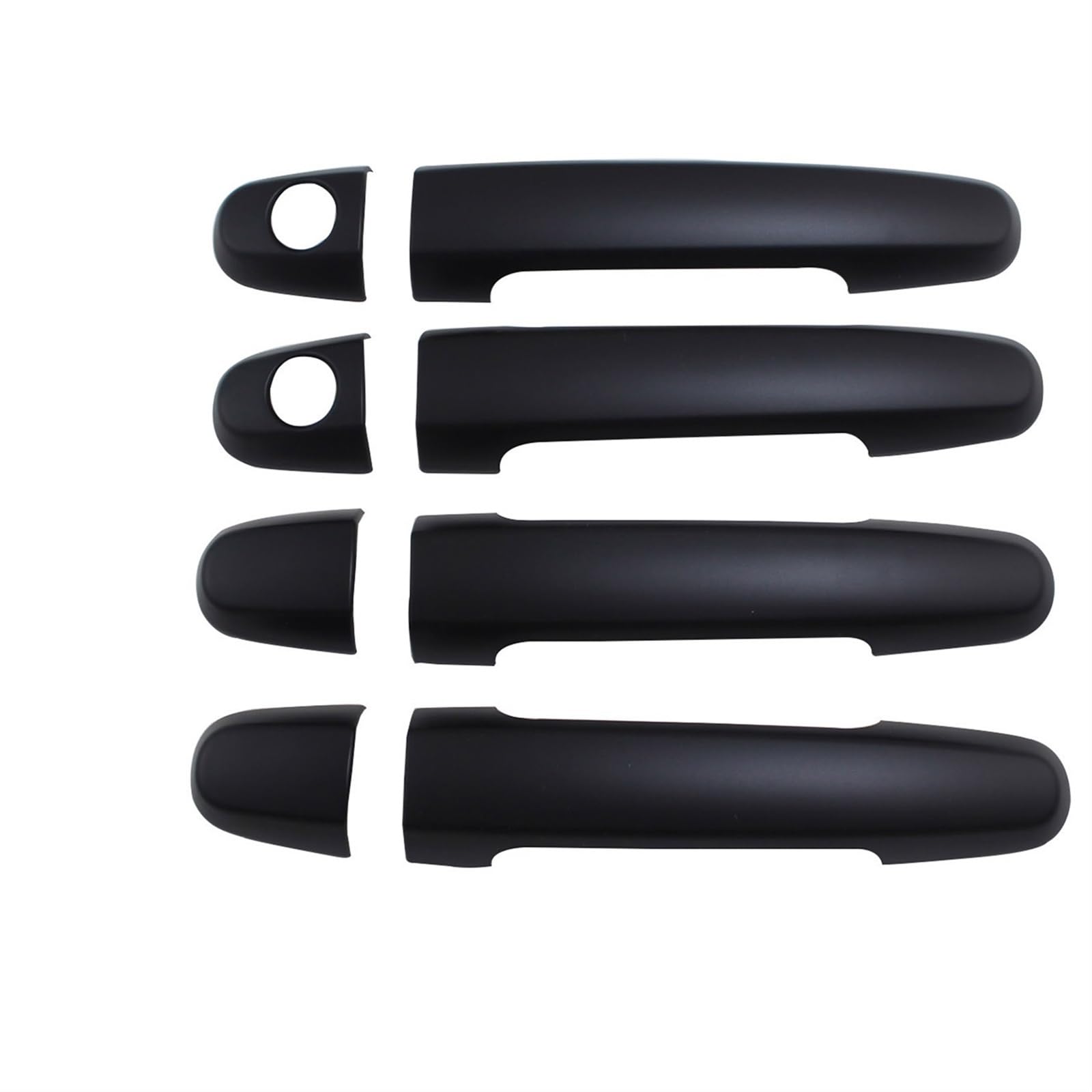 Youmero Kompatibel Mit Toyota Für Yaris Für Vios 2006 2007 2008 2009 2010 2011 2012 2013 2014 2015 Auto-Außentürgriff-Dekorationsschale Außentürgriffabdeckung(Matte Black) von Youmero