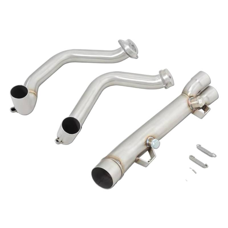 Youmero Motorrad Auspuffrohr Für F900R F900XR 2020 2021 2022 2023 2024 Motorradauspuff Für Fluchtsysteme Front Link Pipe Schalldämpfer Motorrad Auspuffrohradapter von Youmero