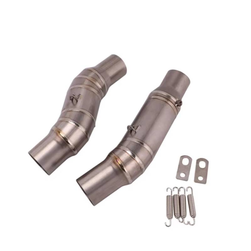 Youmero Motorrad Auspuffrohr Für Z1000 Z1000SX 2010-2020 Motorradmodifiziertes Abgassystem Für Escape Middle Link Pipe Schalldämpfer Motorrad-Auspuffendschalldämpfer von Youmero