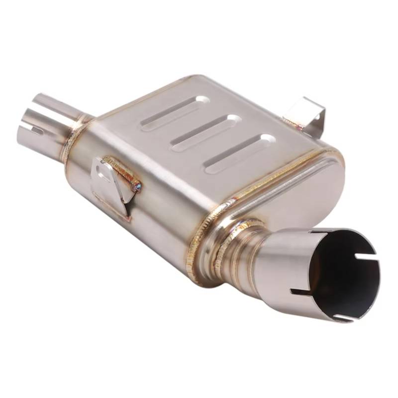 Youmero Motorrad Auspuffrohr Kompatibel Mit Benelli Für 752S BJ752 BJ752GS 752GS Motorradauspuff Für Escape System Middle Link Pipe Schalldämpfer von Youmero