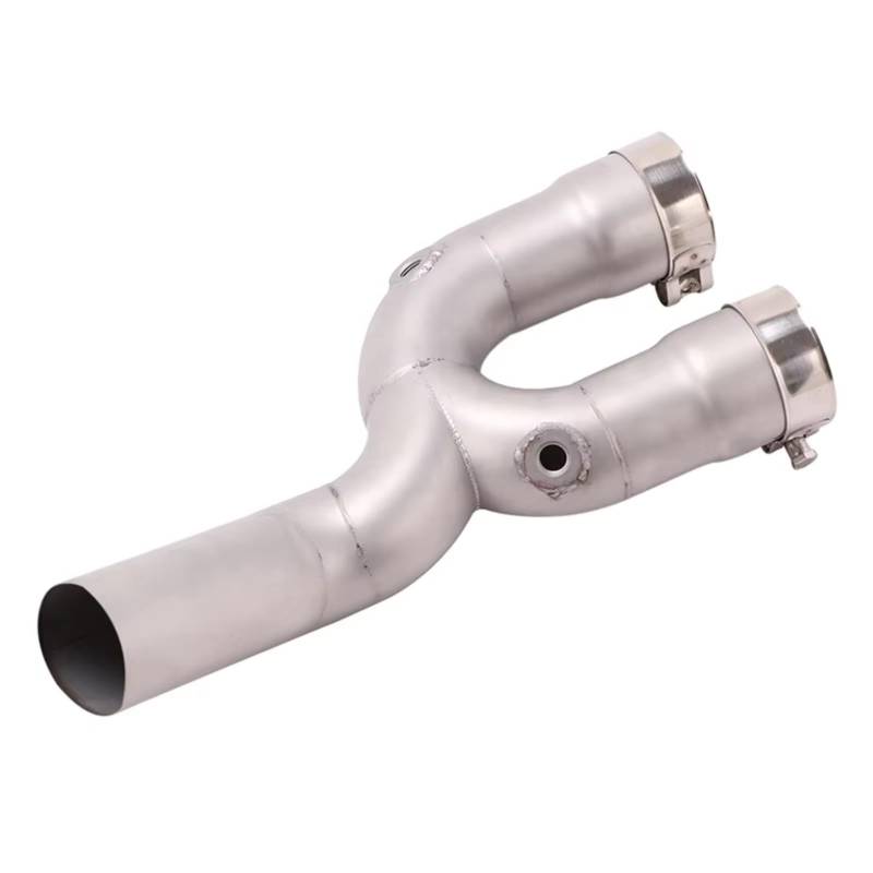 Youmero Motorrad Auspuffrohr Kompatibel Mit Yamaha Für YZF-R1 2015–2020 Motorrad-Auspuffrohrsystem Modifiziert Für Escape Moto Middle Link Pipe Mufller von Youmero