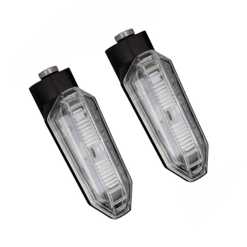 Youmero Motorrad Blinker Licht Kompatibel Mit XL750 Für Transalp 2023-2024 Für NT1100 2022 2023 2024 Motorrad Vorne Hinten Blinker Kontrollleuchte Lampe Flasher(2pcs) von Youmero