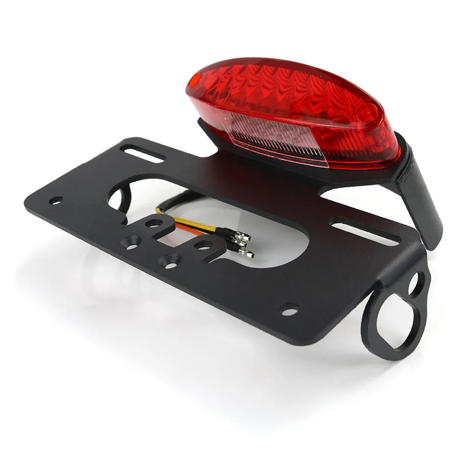 Youmero Motorrad-kennzeichenhalter Kompatibel Mit CMX500 Für Rebel 2017-2019. Kennzeichenhalter Für Hinten, Halterung, Heckklappe, Kotflügel-Eliminierungs-Kit Für Motorrad(Red) von Youmero