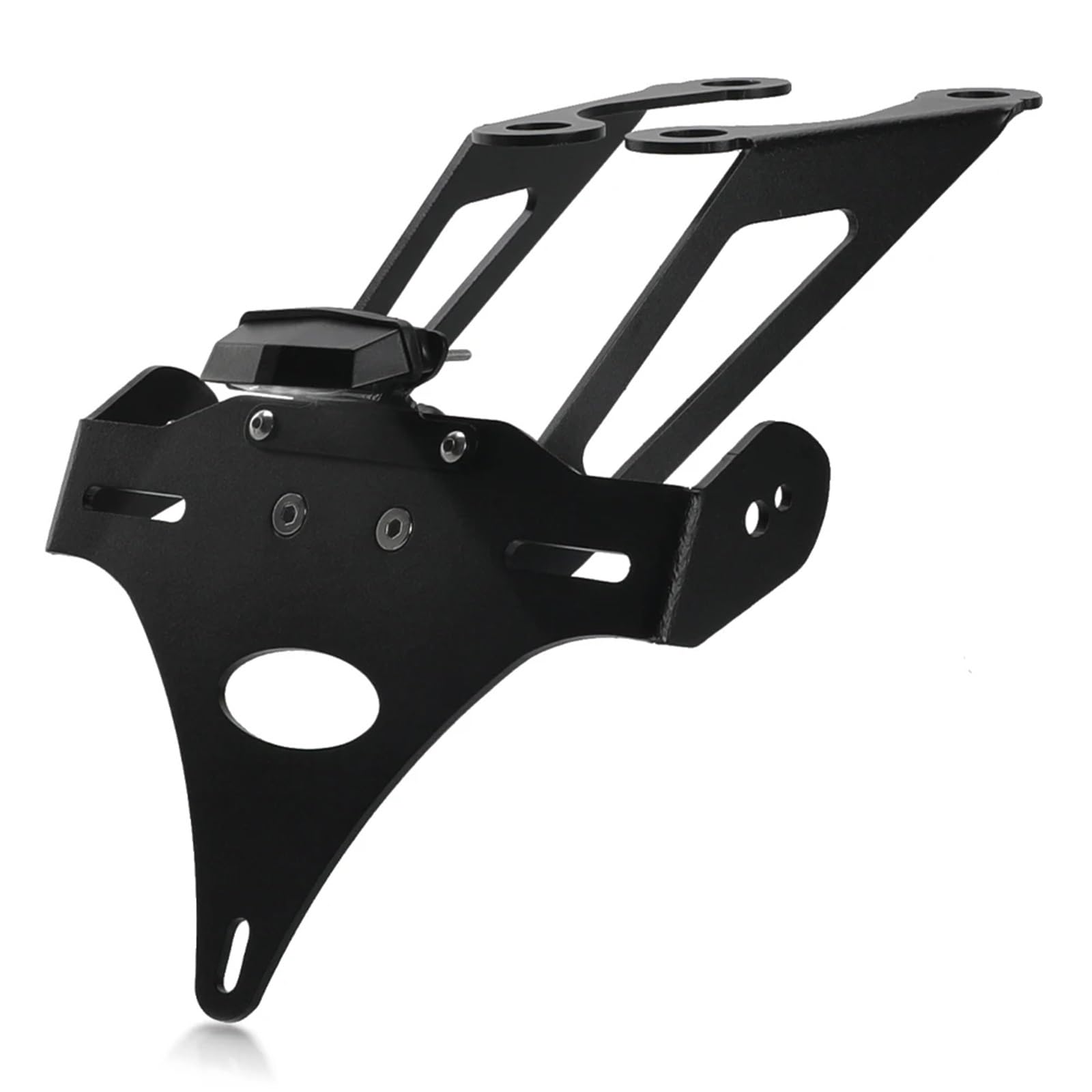 Youmero Motorrad-kennzeichenhalter Kompatibel Mit Ducati Für Supersport Für 939 Für S 2017-2020 Für 950 Für S 2021-2024 Motorrad-Rücklichthalter, Hintere Halterung.(Bracket with Light) von Youmero