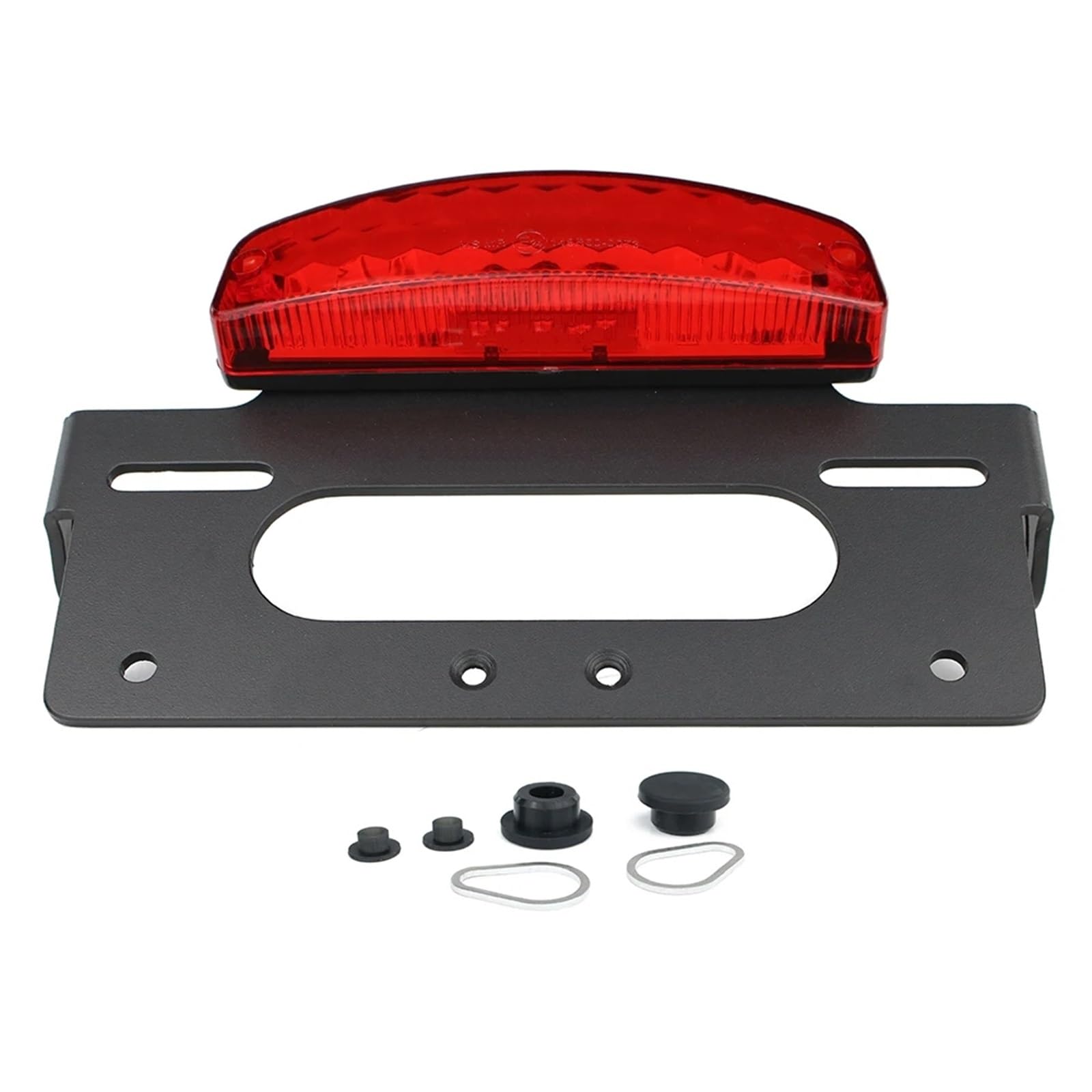 Youmero Motorrad-kennzeichenhalter Kompatibel Mit Für KLX300 Für SM 2024. Motorrad-Heckkotflügel-Eliminierungssatz. Kennzeichenhalter-Halterung. Licht.(Red) von Youmero