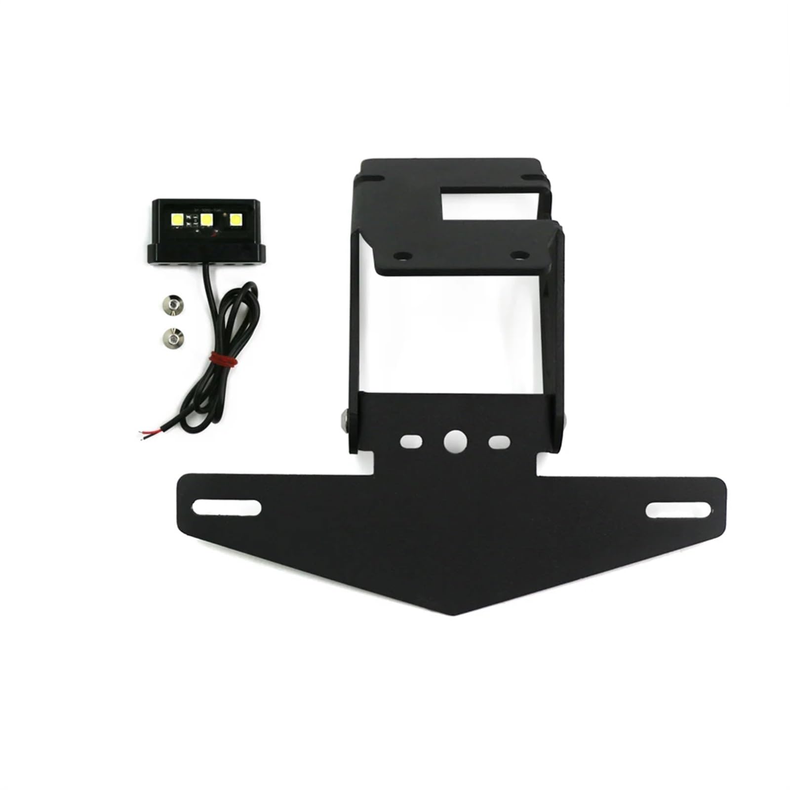 Youmero Motorrad-kennzeichenhalter Kompatibel Mit Für Z900 2017-2022 Motorrad-Kotflügel-Eliminator, Kennzeichenhalter Mit Licht(Silver) von Youmero