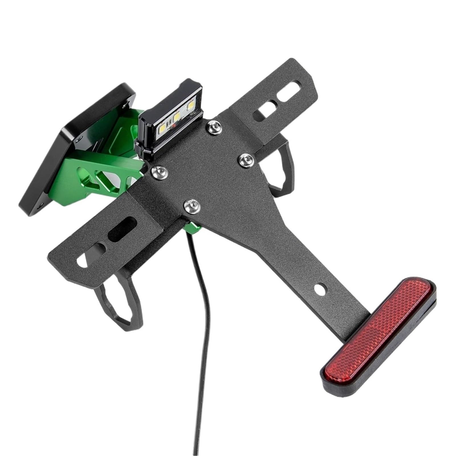 Youmero Motorrad-kennzeichenhalter Kompatibel Mit Für Z900 Für Z Für H2 2020-2023 Motorrad-Kennzeichenhalter, Heckkotflügel-Eliminierungs-Kit, Zubehör(Green) von Youmero