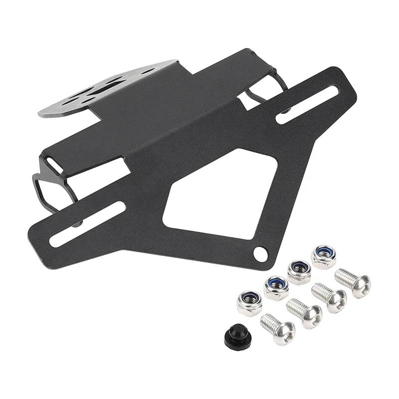 Youmero Motorrad-kennzeichenhalter Kompatibel Mit Für ZX-4R Für RR 2023 2024 Motorrad-Heckkennzeichenhalterhalterung Kotflügel-Eliminator Motorradzubehör von Youmero