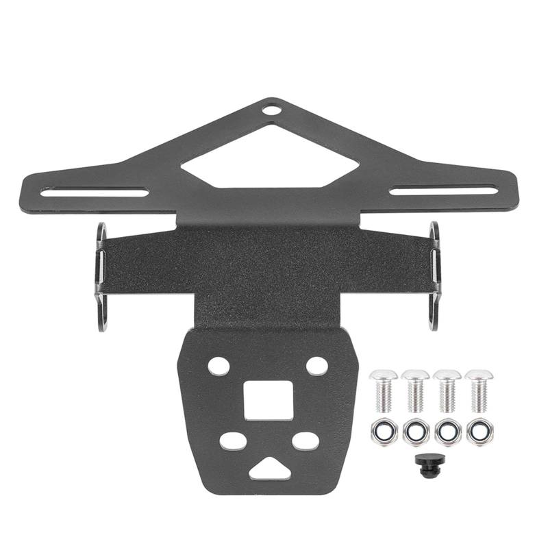 Youmero Motorrad-kennzeichenhalter Kompatibel Mit Für ZX-4R Für ZX-4RR 2023-2024 Kennzeichenhalterhalterung Motorrad-Heckkotflügel-Eliminierungszubehör von Youmero