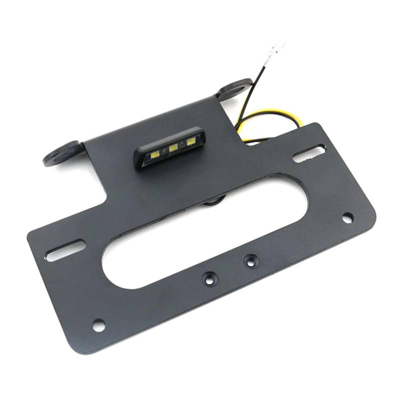 Youmero Motorrad-kennzeichenhalter Kompatibel Mit Suzuki Für GSXR600 Für GSX-R750 Für K6 Für K8 2006-2010 Heck-Kotflügel-Eliminierungssatz Kennzeichenhalterhalterung von Youmero