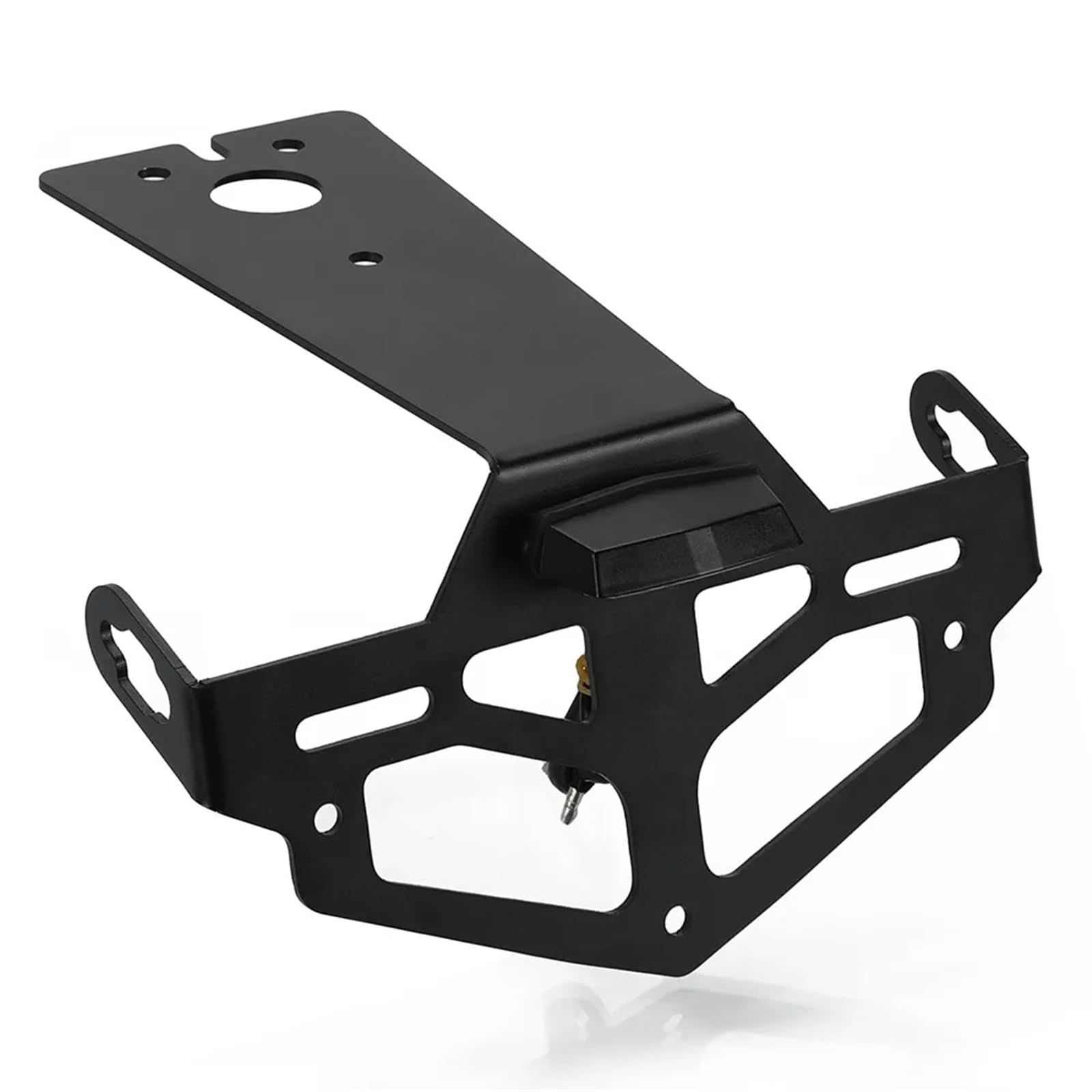 Youmero Motorrad-kennzeichenhalter Kompatibel Mit YZFR125 2008-2009-2010-2011-2012-2013 Motorrad-Hinterrad-Kotflügel-Eliminator Kennzeichenhalter Lichtersatz(Black NO Light) von Youmero