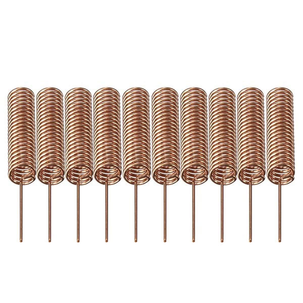 Youmile 10-Pack 433MHz Antenne Helical Spiral Spring Fernbedienung für Arduino Raspberry 5mm Youmile 10-Pack 433MHz Antenne Helical Spiral Spring Fernbedienung für Arduino Raspberry 5mm von Youmile