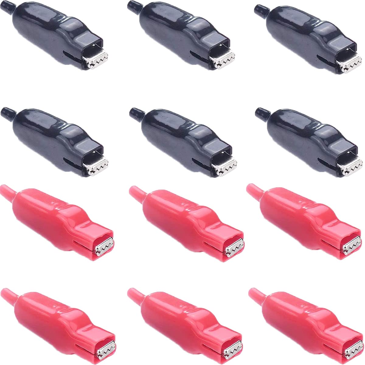 Youmile 12 Stück Krokodilklemmen 20A Ummantelte Krokodilklemmen Isolierte Krokodilklemmen Stromkreisprüfklemme Roter Clip Schwarzer Clip Youmile 12 Stück Krokodilklemmen 20A Ummantelte Krokodilklemmen Isolierte Krokodilklemmen Stromkreisprüfklemme Roter Clip Schwarzer Clip von Youmile