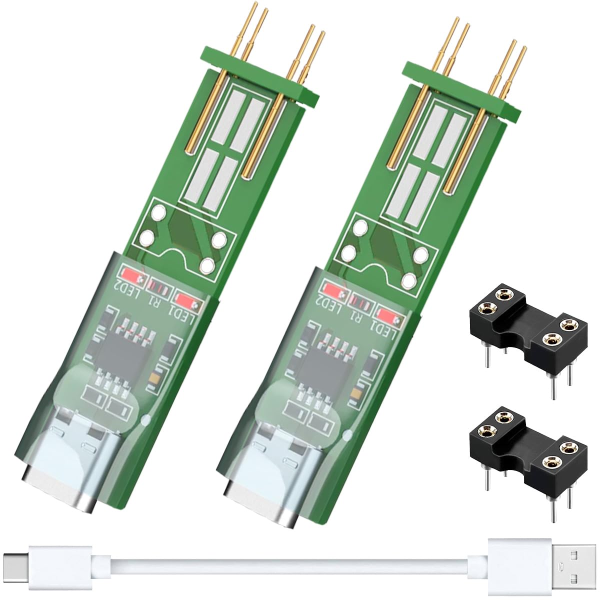 Youmile 2 Stück Optokoppler-Modul-Tester PC817 DIP-4 Ausgang Optokoppler Erkennung Optokoppler Prüfgerät Online Testing Tool mit Typ-c-USB-Kabel Runder DIP-4 IC-Sockel Youmile 2 Stück Optokoppler-Modul-Tester PC817 DIP-4 Ausgang Optokoppler Erkennung Optokoppler Prüfgerät Online Testing Tool mit Typ-c-USB-Kabel Runder DIP-4 IC-Sockel von Youmile