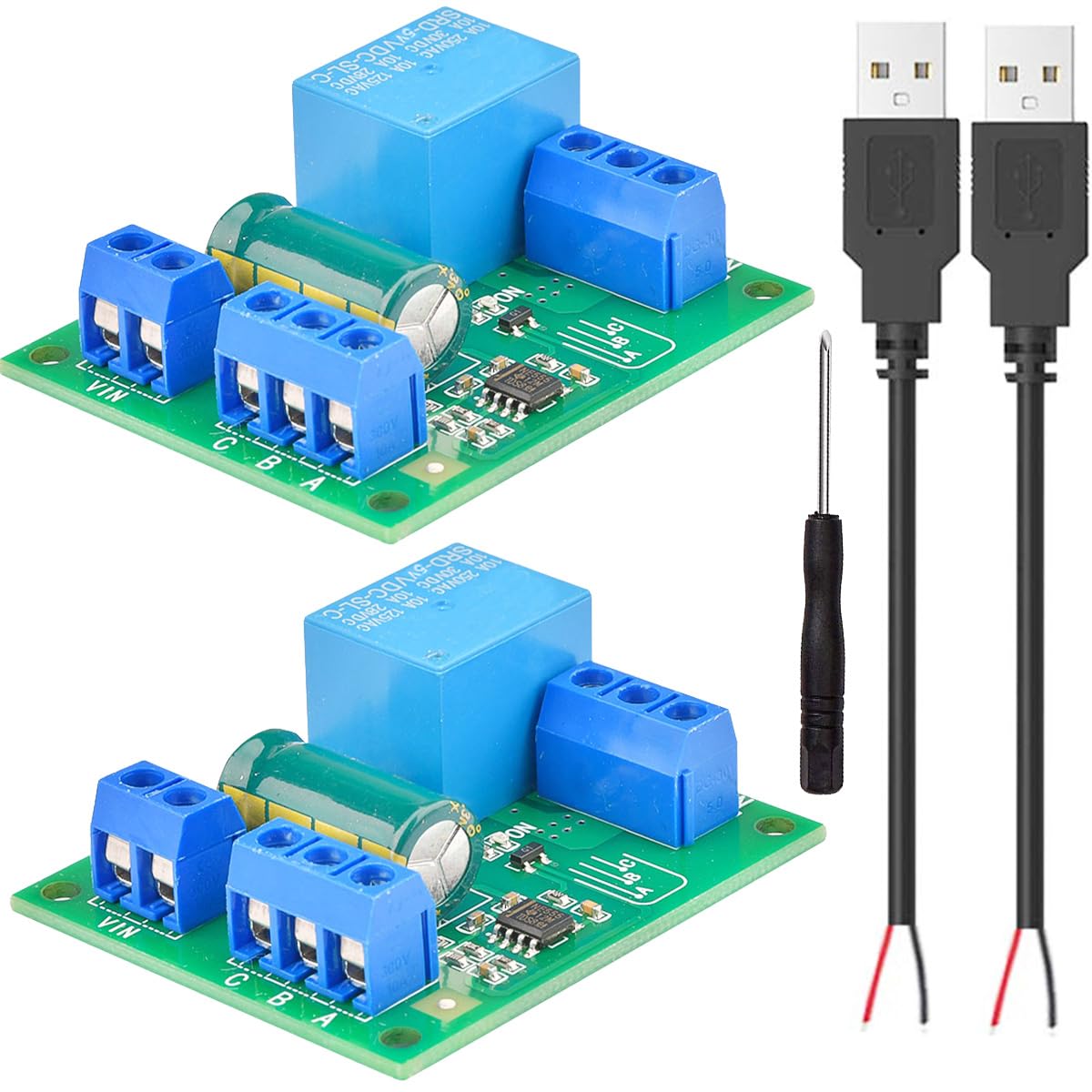 Youmile 2 Stück Water Level Controller Modul Wasserstandsreglermodul 5 V NE555 automatischer Wasserstandskontrollschalter Flüssigkeitsstandsensormodul mit zweiadrigem USB-Kabelschraubendreher Youmile 2 Stück Water Level Controller Modul Wasserstandsreglermodul 5 V NE555 automatischer Wasserstandskontrollschalter Flüssigkeitsstandsensormodul mit zweiadrigem USB-Kabelschraubendreher von Youmile