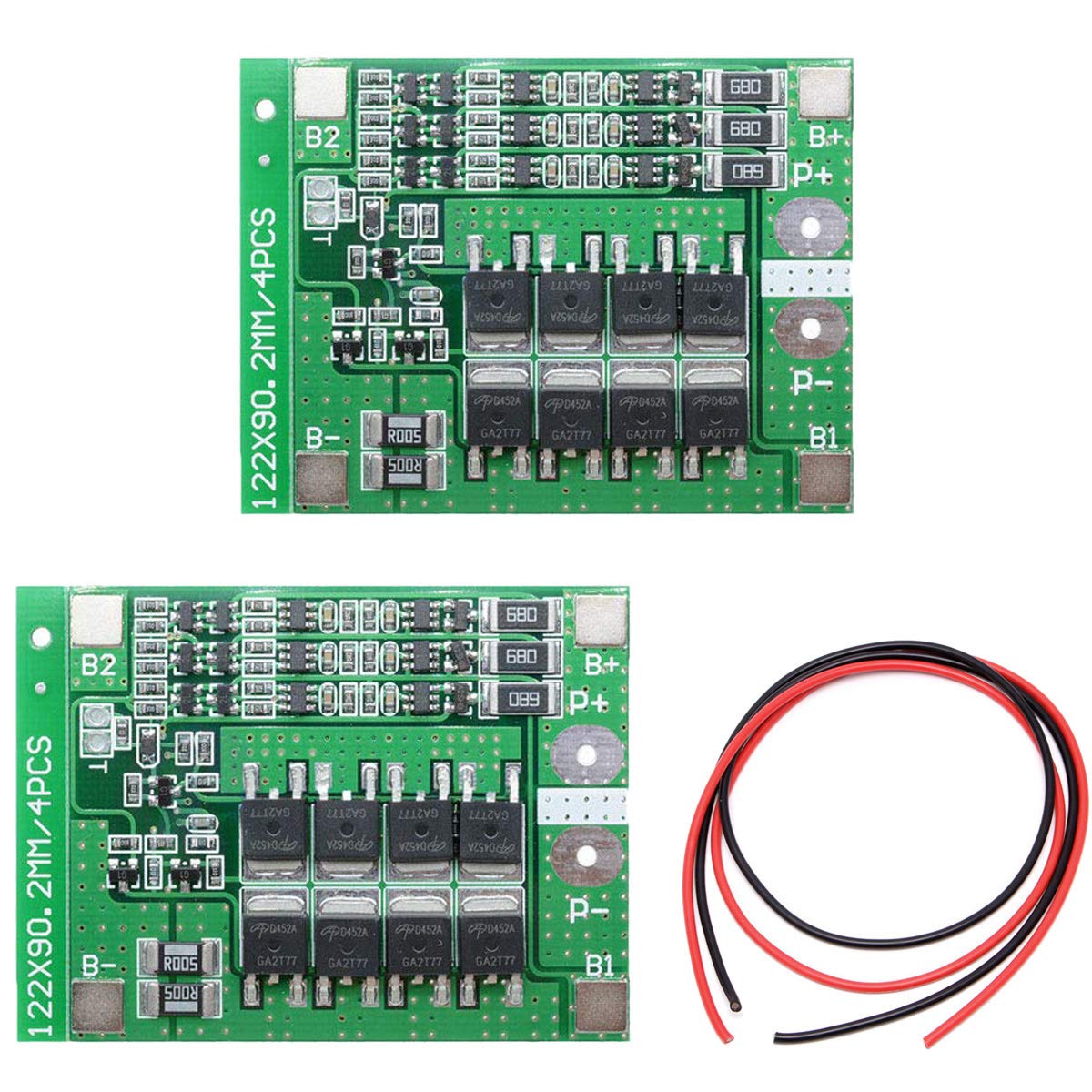 Youmile 2PACK PCB-Schutzplatine 25A 3S 11,1 V 12,6 V Li-Ion 18650 Lithium-Batterie-Ladegerät PCB BMS-Schutzplatine Lipo Cell-Modul mit Ausgleichsladung für den aktuellen Bohrmotor Youmile 2PACK PCB-Schutzplatine 25A 3S 11,1 V 12,6 V Li-Ion 18650 Lithium-Batterie-Ladegerät PCB BMS-Schutzplatine Lipo Cell-Modul mit Ausgleichsladung für den aktuellen Bohrmotor von Youmile