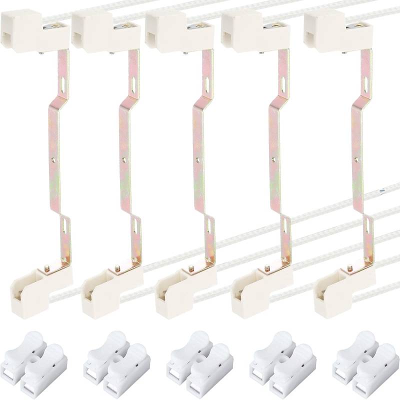 Youmile 3 Stück R7S Keramische Lampenfassung 189mm R7S-Fassung mit Kabel Doppelseitige Lampenhalterung Stecker Halogen Sockel mit CH-2 Crimpanschluss für Flutlicht Arbeitslicht Lampenteile von Youmile