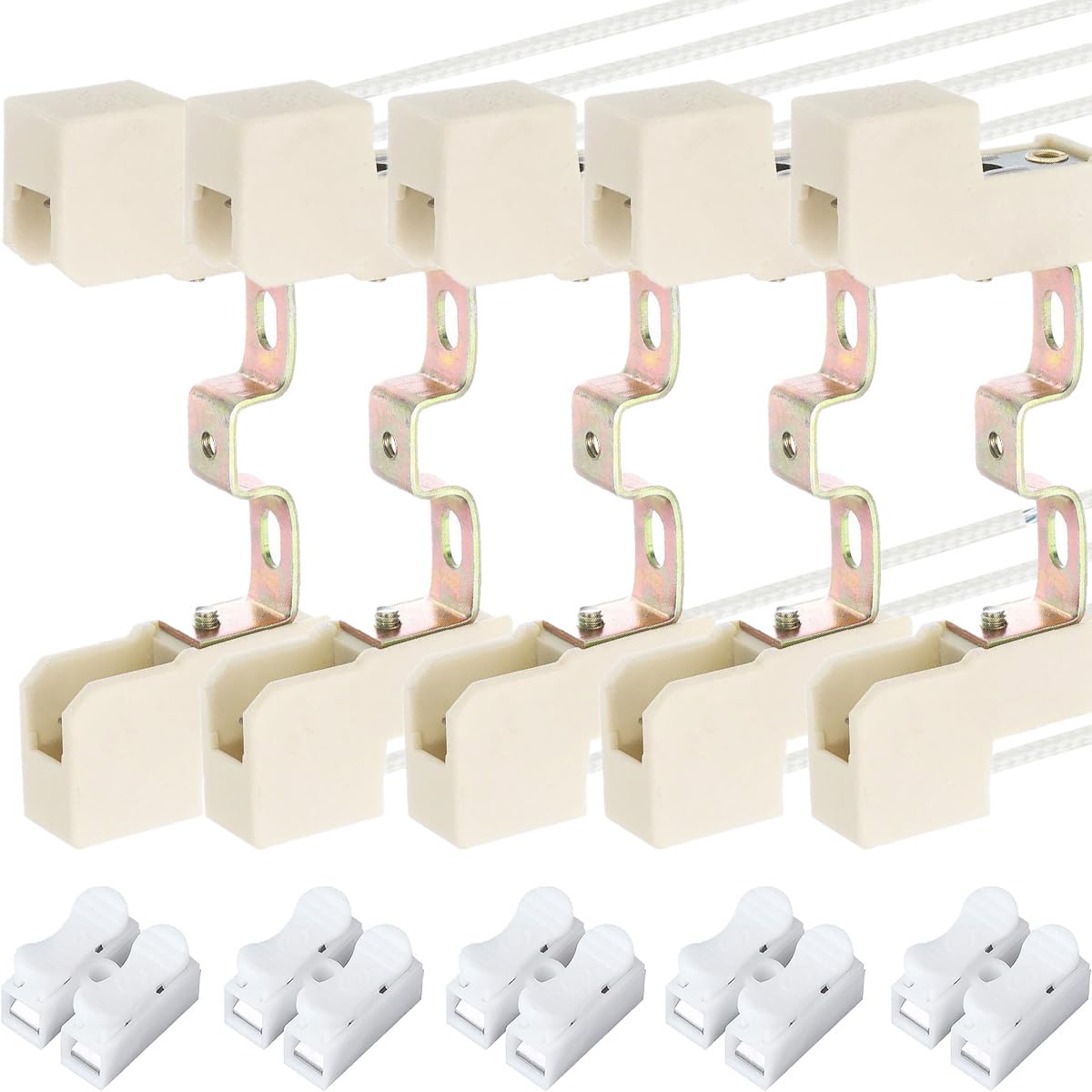 Youmile 3 Stück R7S Keramische Lampenfassung 78mm R7S-Fassung mit Kabel Doppelseitiger Lampenhalter Stecker Halogen Fassung mit CH-2 Crimpanschluss für Flutlicht Arbeitslicht Lampenteile Youmile 3 Stück R7S Keramische Lampenfassung 78mm R7S-Fassung mit Kabel Doppelseitiger Lampenhalter Stecker Halogen Fassung mit CH-2 Crimpanschluss für Flutlicht Arbeitslicht Lampenteile von Youmile