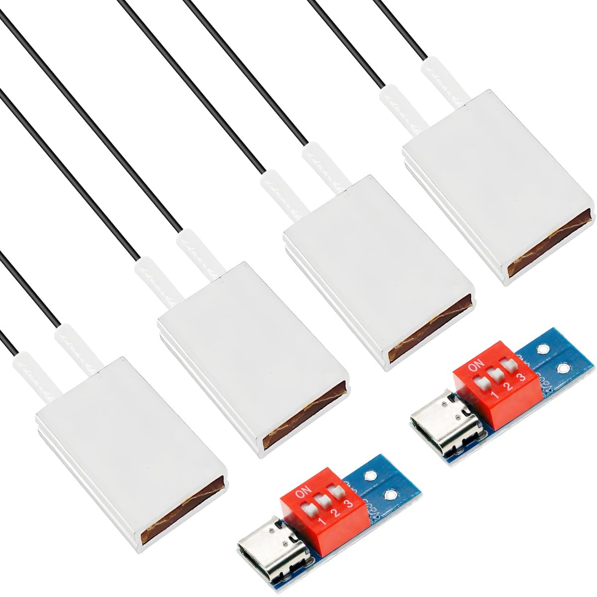 Youmile 4 Stück PTC Heizelement Heizplatte elektrische Heizung Kern konstante Temperatur Heizplatte AC/DC 12V/80℃/2-5W Aluminiumschale mit Täuschungsmodul für Low-Power-Mikrogeräte Heizung Youmile 4 Stück PTC Heizelement Heizplatte elektrische Heizung Kern konstante Temperatur Heizplatte AC/DC 12V/80℃/2-5W Aluminiumschale mit Täuschungsmodul für Low-Power-Mikrogeräte Heizung von Youmile
