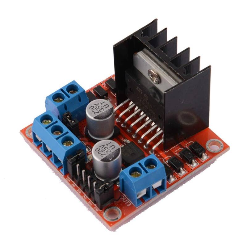 Youmile 5er-Pack Dual-H-Brücken-DC-Schrittmotorantrieb-Controller-Board-Modul L298N für Arduino von Youmile