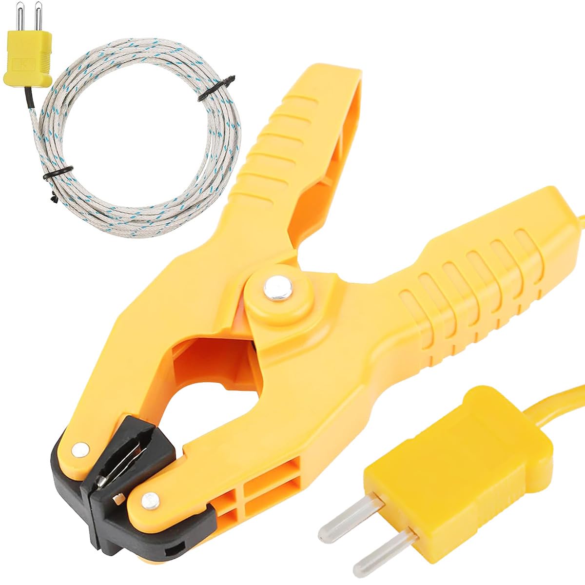 Youmile HT-05 Thermoelement-K-Typ-Rohrschelle Backenklemme Sanitärklemme -40~200 °C/392 °F Temperaturbereich mit 1 Meter K-Typ-Mini-Temperaturfühler-Sensorkabel Youmile HT-05 Thermoelement-K-Typ-Rohrschelle Backenklemme Sanitärklemme -40~200 °C/392 °F Temperaturbereich mit 1 Meter K-Typ-Mini-Temperaturfühler-Sensorkabel von Youmile