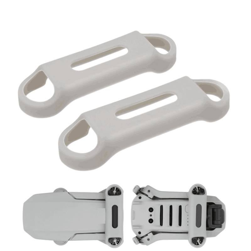Drohnen Propeller Halterung, 1 Set, kompatibel mit DJI Mini 2, DJI Mini 2 SE, DJI Mini SE, DJI Mavic Mini, Grau, aus Silikon, Rotorblätter Schutz Drohne, Propellerhalter Transport, Drone Prop Holder von Your Day Mate