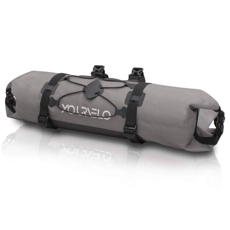 YourVelo - Fahrrad Lenkertasche - 9L Volumen - 100% Wasserdicht - 340 Gramm - Fahrradtasche Lenker Fronttasche Vorne Bikepacking von YourVelo