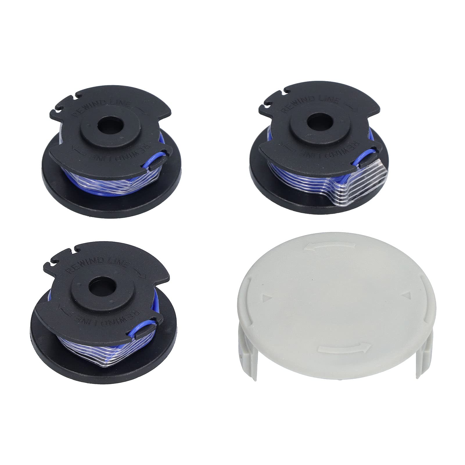 Replacement Spool Cap - 0.065in Trimmer Line Spools Cap Set Replacement Fit for One + Plus AC14RL3A 18V 24V 40V von Yousiliang