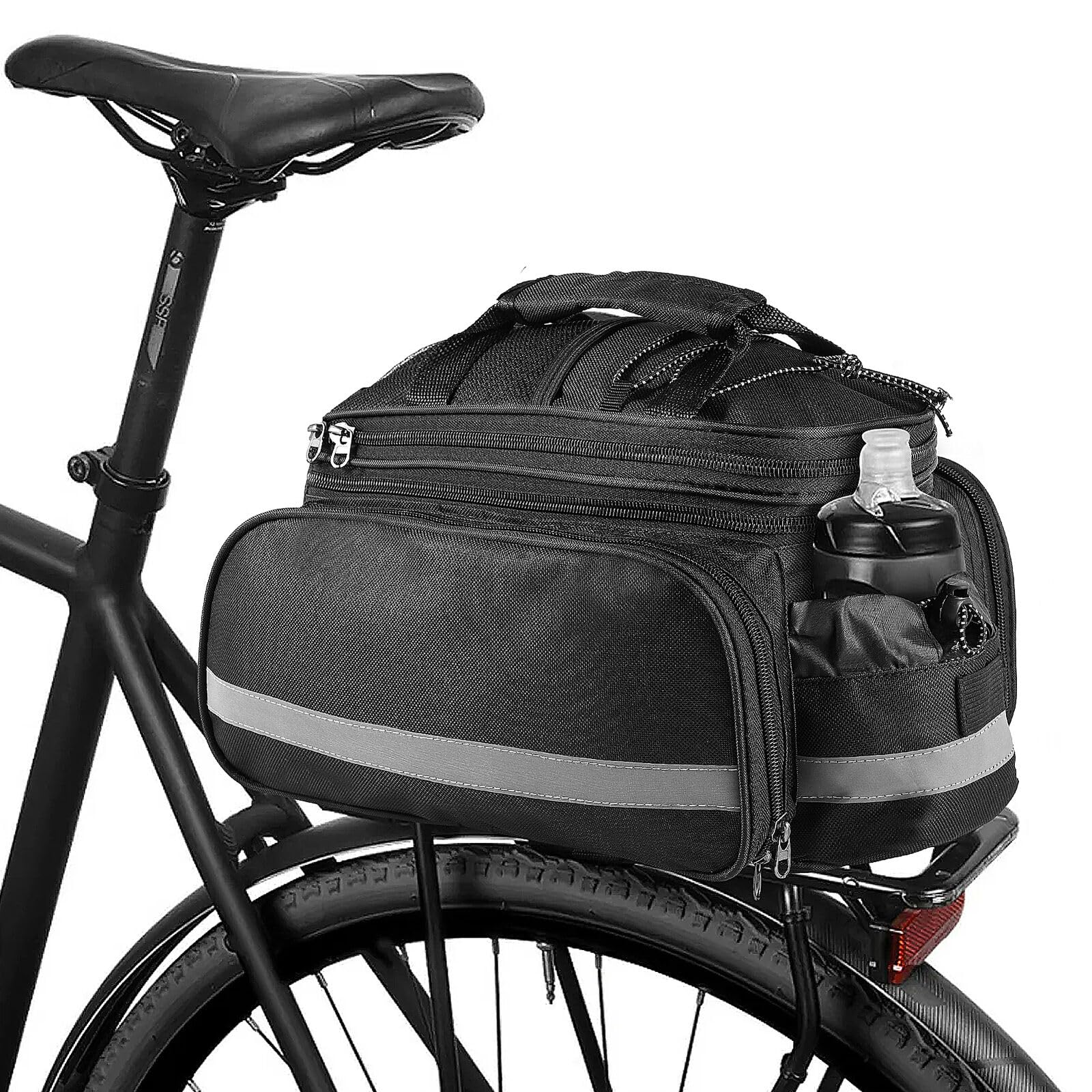 Youyijia Fahrrad Gepäckträgertasche - Wasserdicht Reflektierend Multifunktional Gepäcktasche Packtaschen Wasserdicht Gepäckträger für Pendlerreisen im Freien Youyijia Fahrrad Gepäckträgertasche - Wasserdicht Reflektierend Multifunktional Gepäcktasche Packtaschen Wasserdicht Gepäckträger für Pendlerreisen im Freien von Youyijia