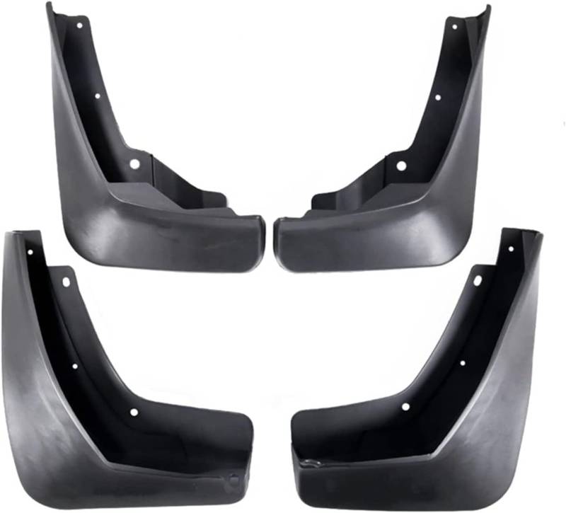 4-teiliges Set Schutzbleche für Skoda Kodiaq 2017 2018 2019 2020 2021 2022 2023,Hartgummi Spritzschutz Kit, strapazierfähig ideal für Allwetterschutz von Yrrltsy