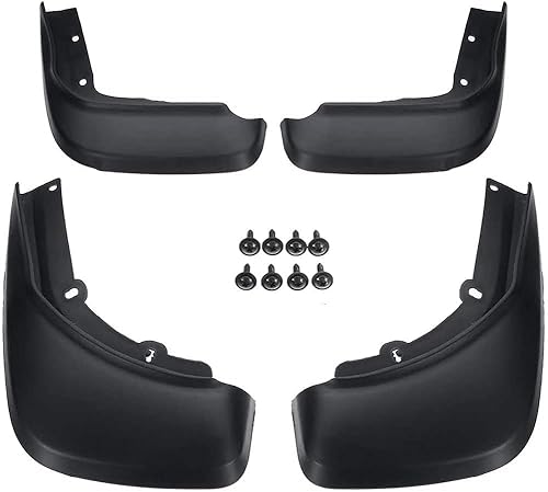 Schmutzfänger für Volvo XC60 2014 2015 2016 2017, Premium-Spritzschutz-Set für Vorder- und Hinterrad, langlebiges und verschleißfestes Design Schmutzfänger für Volvo XC60 2014 2015 2016 2017, Premium-Spritzschutz-Set für Vorder- und Hinterrad, langlebiges und verschleißfestes Design von Yrrltsy