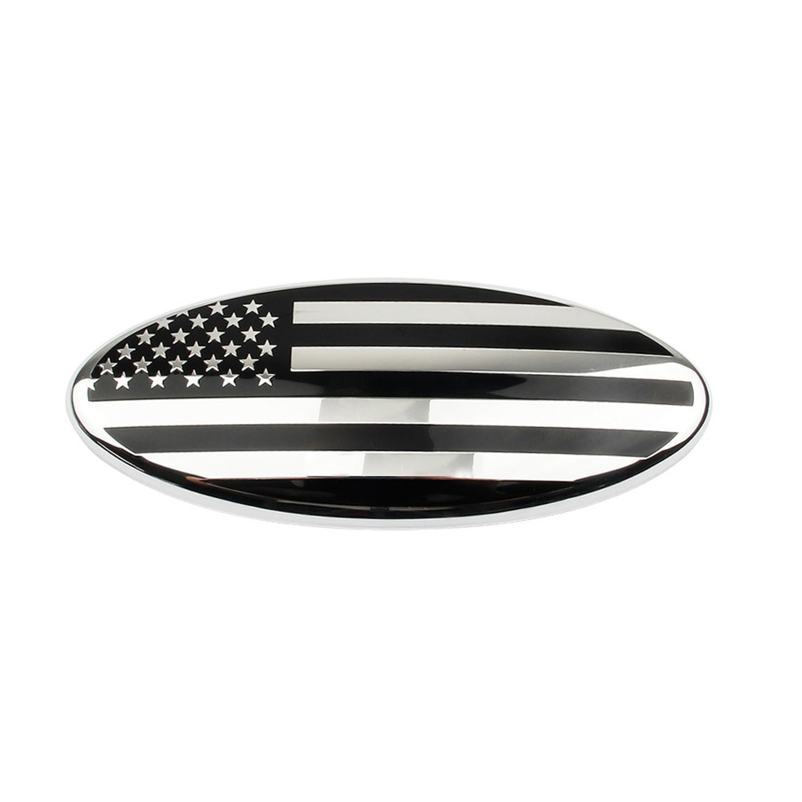 Ysbxitu 1PCS Amerikanische Flagge Front Grille and Tailgate Rear Emblems Passt für Ford Fox/Sharp World/ F150 F250 F350 99 00 01 02 03 04 Frontgrill hinten Emblem Aufkleber Namensschild 4.5inch-Silber Ysbxitu 1PCS Amerikanische Flagge Front Grille and Tailgate Rear Emblems Passt für Ford Fox/Sharp World/ F150 F250 F350 99 00 01 02 03 04 Frontgrill hinten Emblem Aufkleber Namensschild 4.5inch-Silber von Ysbxitu