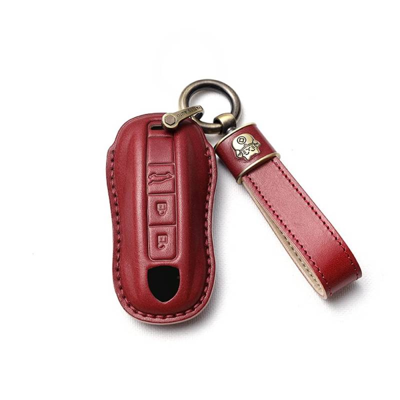 Ysbxitu Auto Fernbedienung Cover kompatibel mit Porsche Cayenne Panamera 911 971 9YA Macan Boxster Carrera Taycan 911 971 9YA Schlüsselhülle Abdeckung Zubehör von Ysbxitu