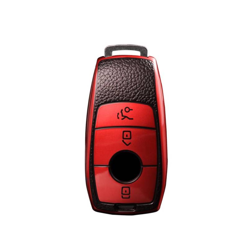 Ysbxitu Autoschlüssel TPU Hülle kompatibel mit Mercedes Benz A B C E G S SL CLS-Klasse AMG cla 2020 2021 2022 2023 2024 2025 Fernbedienung Cover,Auto-Zubehör von Ysbxitu