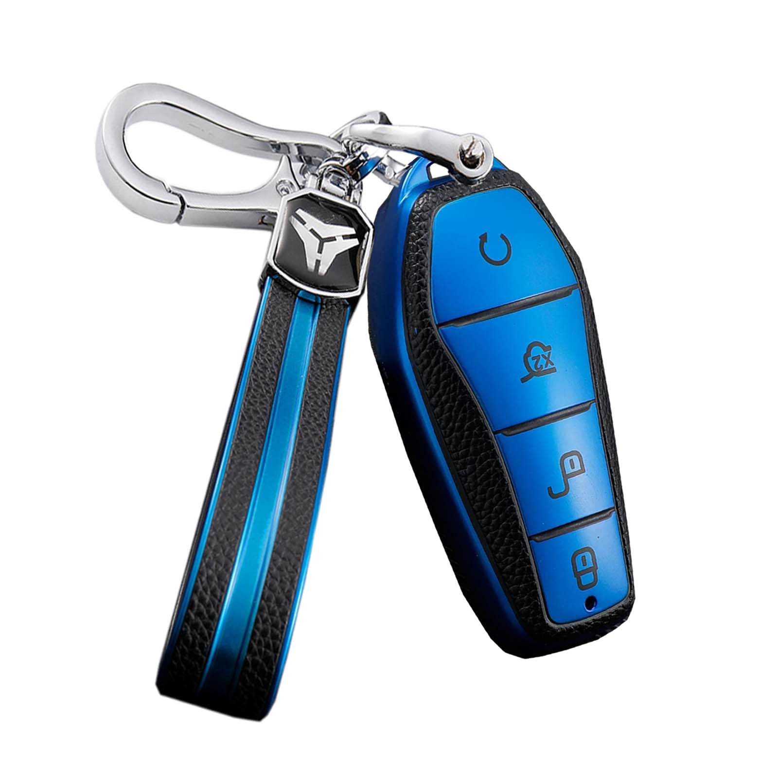 Ysbxitu Schlüssel hülle mit TPU-Schlüsselanhänger kompatibel mit BYD Zubehör Passt für BYD Atto 3 Han Tang Dolphin Yuan Seal Key Cover case Ysbxitu Schlüssel hülle mit TPU-Schlüsselanhänger kompatibel mit BYD Zubehör Passt für BYD Atto 3 Han Tang Dolphin Yuan Seal Key Cover case von Ysbxitu
